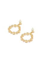Calanthe Earrings, 18K Gold